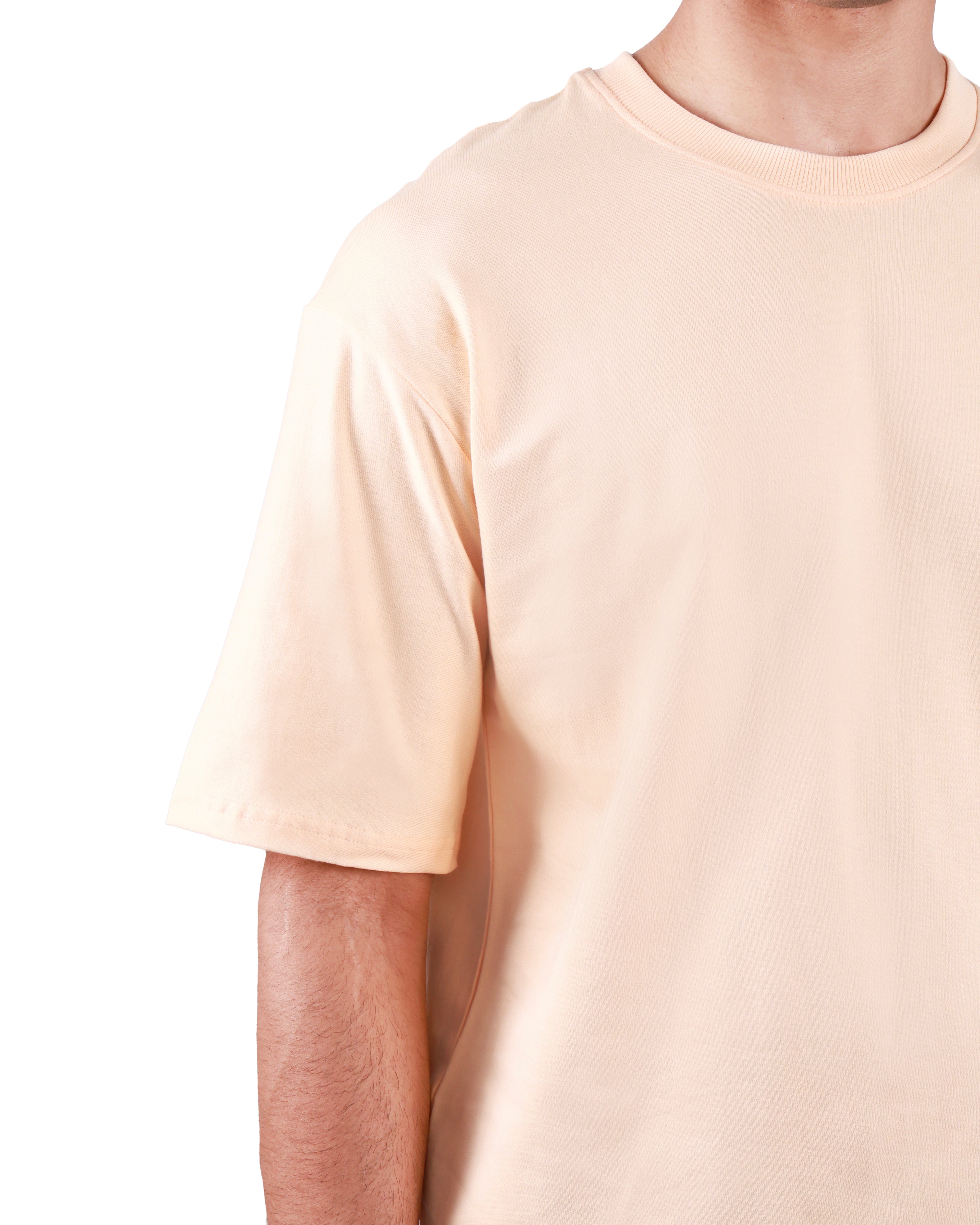 Heavy Duty Oversized T shirt - Peach Fuzz